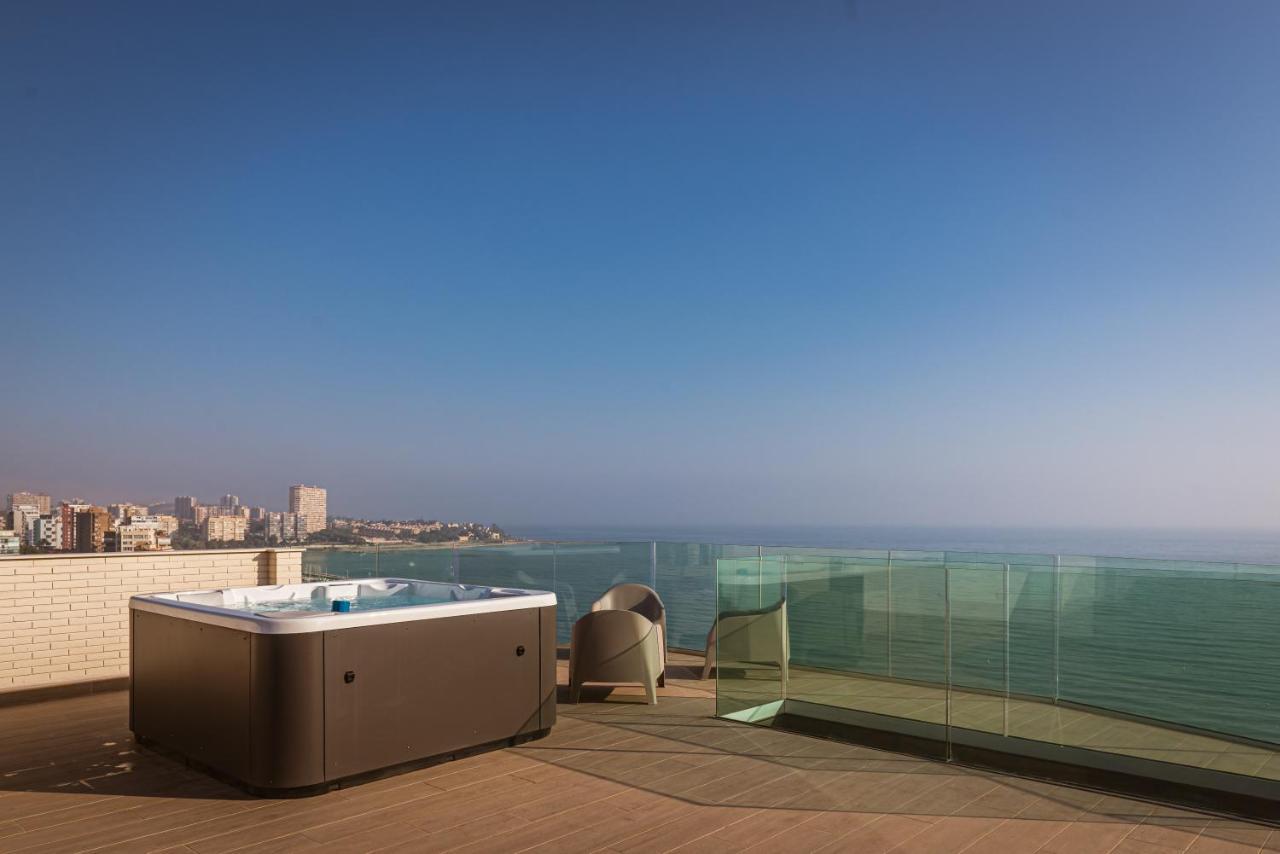 Modern Sea Front Jacuzzi Blue Sky Appartement Alicante Buitenkant foto