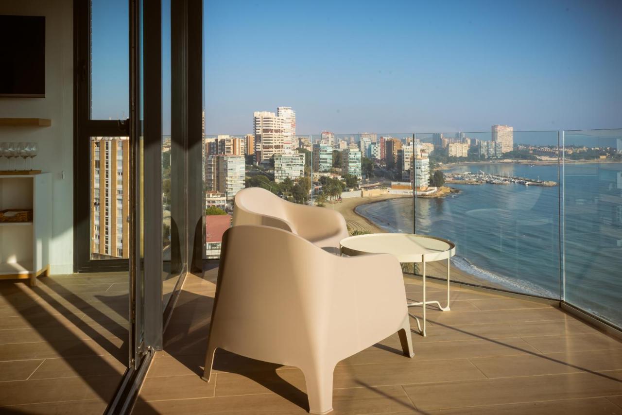 Modern Sea Front Jacuzzi Blue Sky Appartement Alicante Buitenkant foto