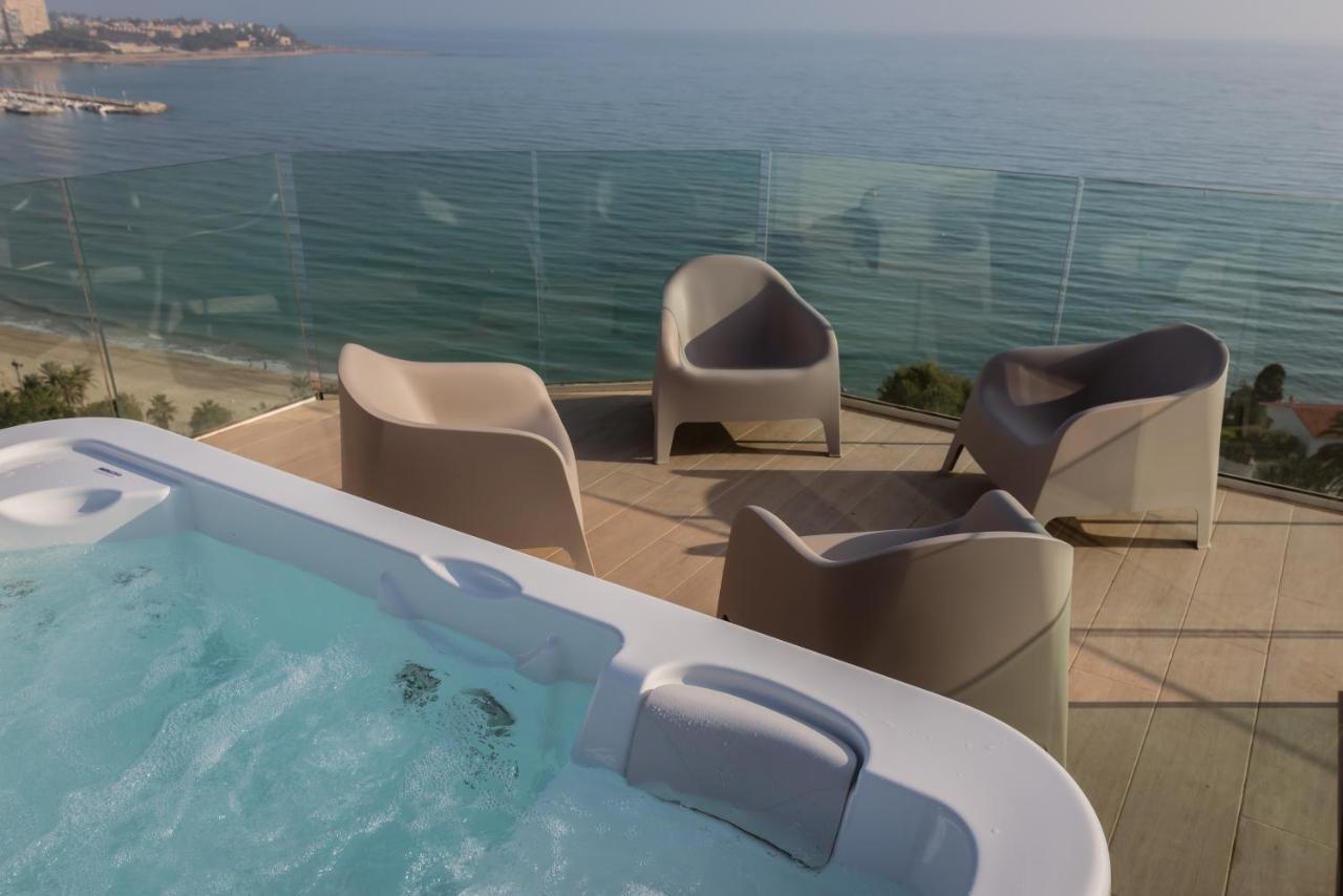 Modern Sea Front Jacuzzi Blue Sky Appartement Alicante Buitenkant foto